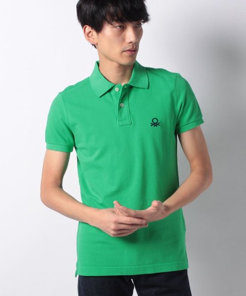 BENETTON (mens)(ベネトン（メンズ）)/スリムフィットロゴポロシャツ/img57