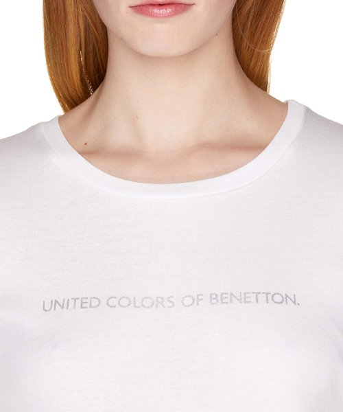 BENETTON (women)(ベネトン（レディース）)/ロゴクルーネック半袖Tシャツ・カットソー/img12