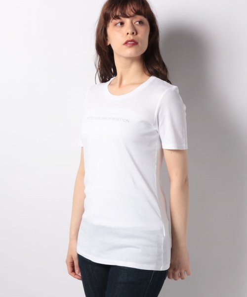 BENETTON (women)(ベネトン（レディース）)/ロゴクルーネック半袖Tシャツ・カットソー/img13