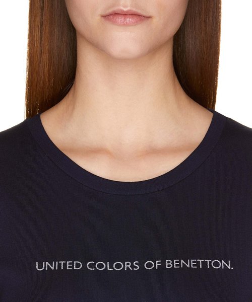 BENETTON (women)(ベネトン（レディース）)/ロゴクルーネック半袖Tシャツ・カットソー/img25