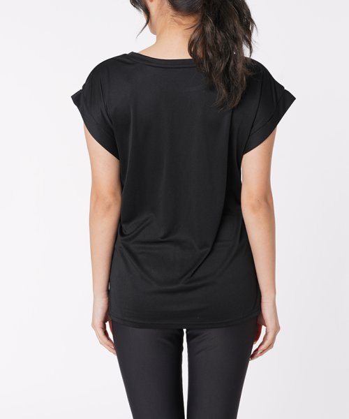 BENETTON (women)(ベネトン（レディース）)/ベネトンカラフルロゴ半袖ラッシュTシャツ・ラッシュガード（UV加工UPF50＋）/img12