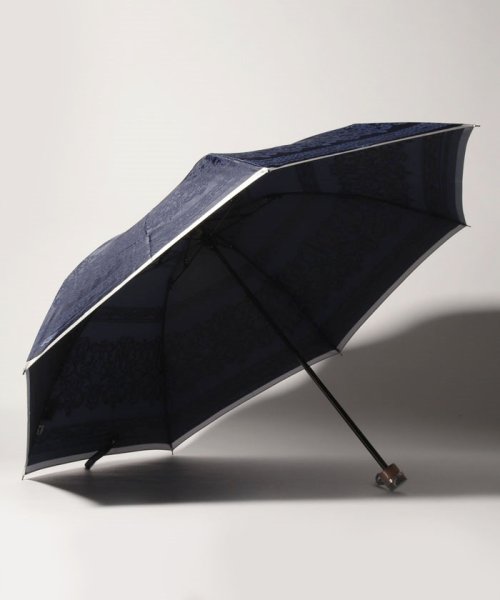 LANVIN Collection(umbrella)(ランバンコレクション（傘）)/LANVIN COLLECTION 婦人折りたたみ傘 ジャガード レース柄/img01