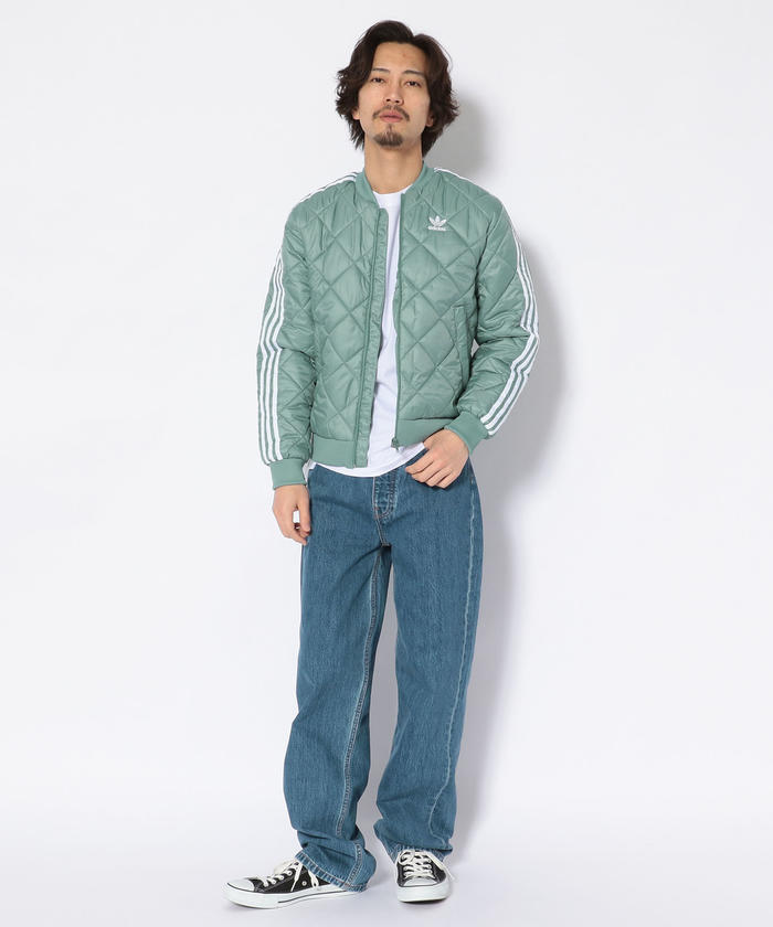 Adidas sst store quilted jacket