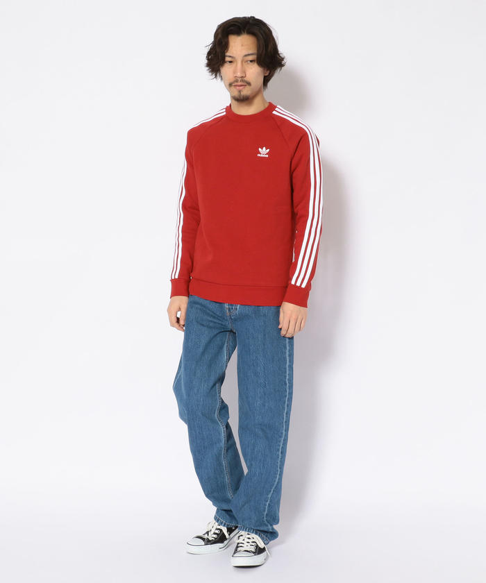 adidas originals/アディダスオリジナルス/3ストライプス クルーネックスウェット/DV1553