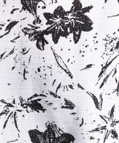 MONSIEUR NICOLE(ムッシュニコル)/ボタニカルプリント半袖Tシャツ/img06