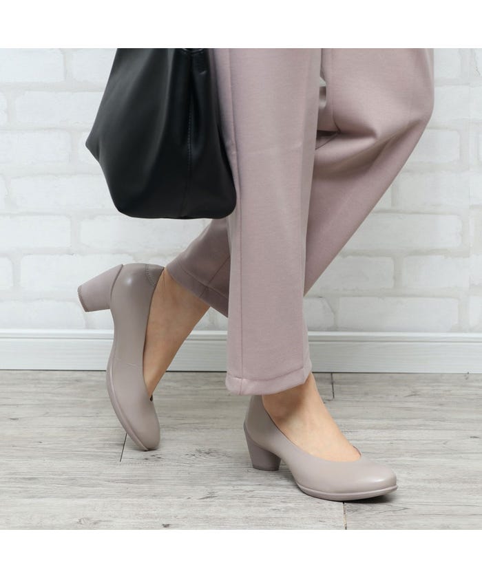 ecco sculptured 45 plain pump