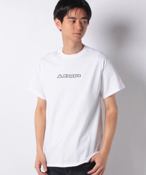 Kappa カッパ ロゴ刺繍 半袖tシャツ マルカワ Marukawa Magaseek Kappa カッパ ロゴ刺繍 半袖tシャツ マルカワ Marukawa Magaseek