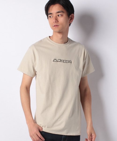 Kappa カッパ ロゴ刺繍 半袖tシャツ マルカワ Marukawa Magaseek Kappa カッパ ロゴ刺繍 半袖tシャツ マルカワ Marukawa Magaseek