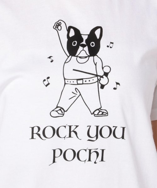 POCHITAMA LAND(ポチタマランド)/ROCK YOU POCHI Tシャツ/img07