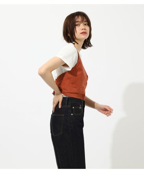 AZUL by moussy(アズールバイマウジー)/ONE SHOULDER BUSTIER TOPS/img09