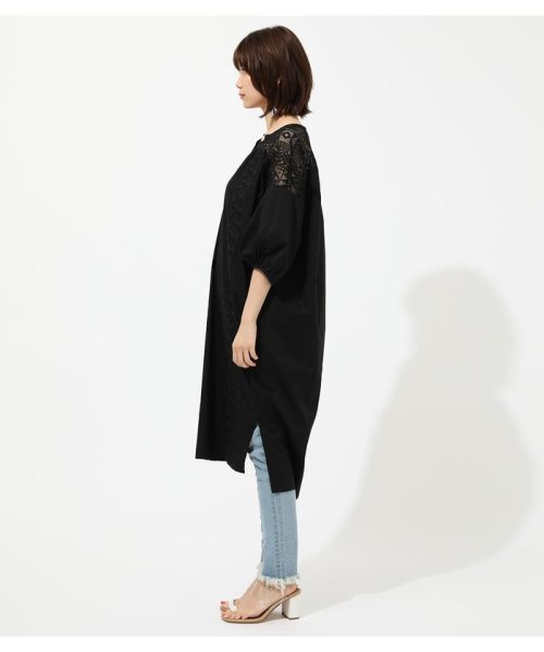AZUL by moussy(アズールバイマウジー)/LACE CAFTAN ONEPIECE/img12