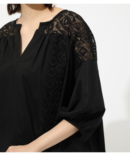 AZUL by moussy(アズールバイマウジー)/LACE CAFTAN ONEPIECE/img15