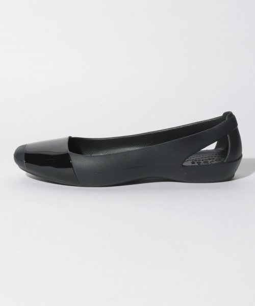 crocs(クロックス)/203301 SIENNA SHINY FLAT シエナ フラットパンプス/img01