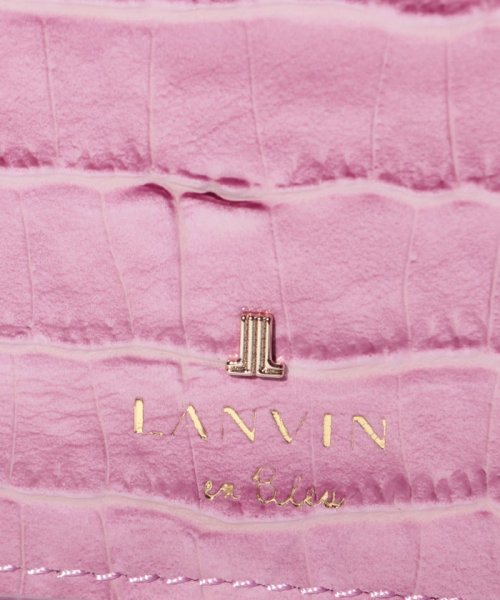 LANVIN en Bleu(BAG)(ランバンオンブルー（バッグ）)/マゼンダフラップ長財布/img05