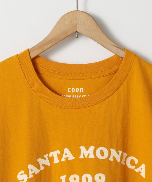 coen(coen)/サマープリントリラックスTシャツ/img05