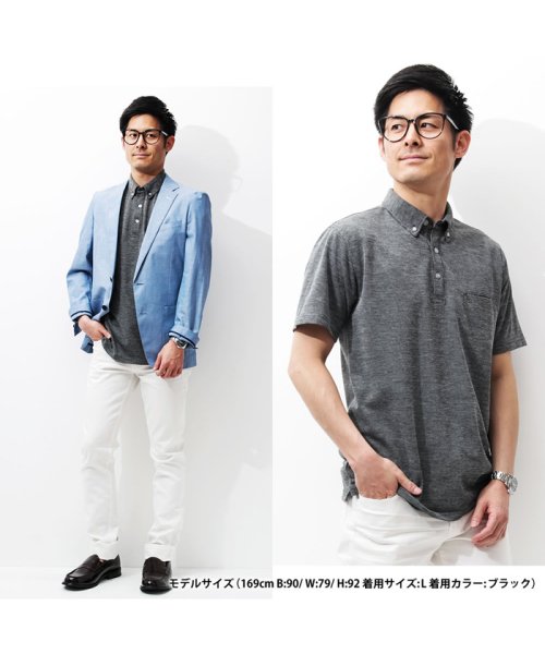 MAC HOUSE(men)(マックハウス（メンズ）)/Navy デオクリア ポロシャツ MH/03627SS/img14