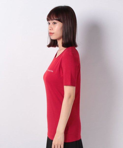 BENETTON (women)(ベネトン（レディース）)/ロゴクルーネック半袖Tシャツ・カットソー/img36