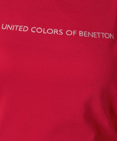 BENETTON (women)(ベネトン（レディース）)/ロゴクルーネック半袖Tシャツ・カットソー/img39