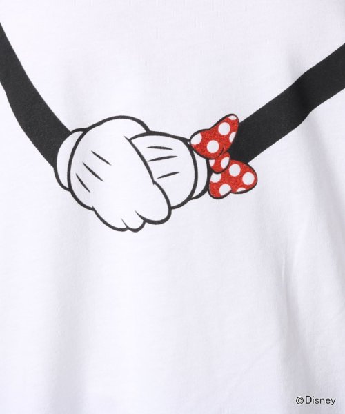 セール Disney ディズニー コラボ ミッキー ミニーマウス半袖tシャツ シスレー レディス Sisley Magaseek