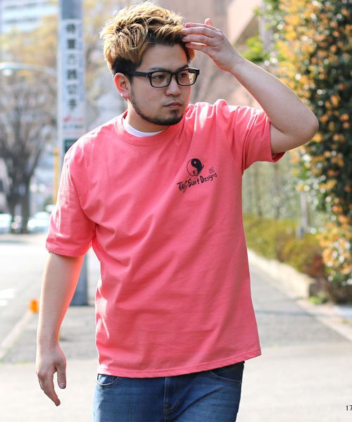MARUKAWA(大きいサイズのマルカワ)/【T&C】タウンアンドカントリー 大きいサイズ 半袖 プリント Tシャツ T&Cサーフデザイン/img01