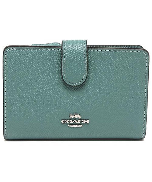 コーチ 財布 アウトレット Coach F Svmr ミディアム コーナー ジップ ウォレット レディース 二つ折り財布 無地 マリン 青 コーチ Coach Magaseek コーチ 財布 アウトレット Coach F Svmr ミディアム コーナー ジップ ウォレット レディース 二つ折り財布 無地 マリン 青 コーチ Coach Magaseek