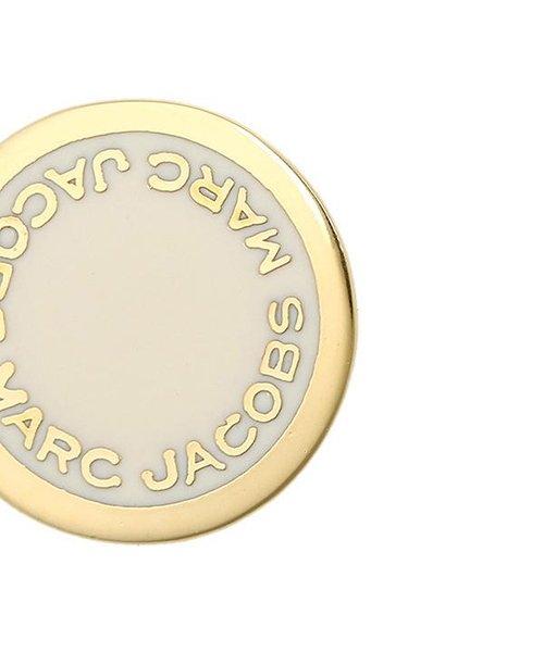  Marc Jacobs(マークジェイコブス)/マークジェイコブス アクセサリー MARC JACOBS M0008544 106 LOGO DISC ENAMEL STUDS ピアス クリーム/img01