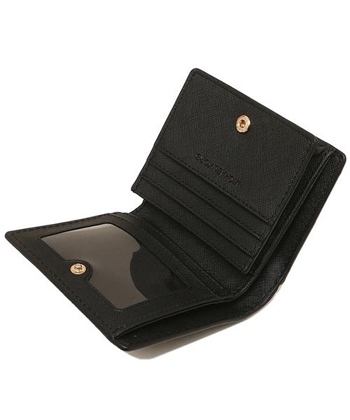 マイケルコース 財布 アウトレット Michael Kors 35h8gftd2l レディース 二つ折り財布 無地 Black 黒 マイケルコース Michael Michael Kors Magaseek