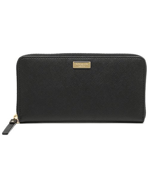 kate spade new york(ケイトスペードニューヨーク)/ケイトスペード 財布 アウトレット KATE SPADE WLRU2669 001 NEDA 長財布 BLACK/img04