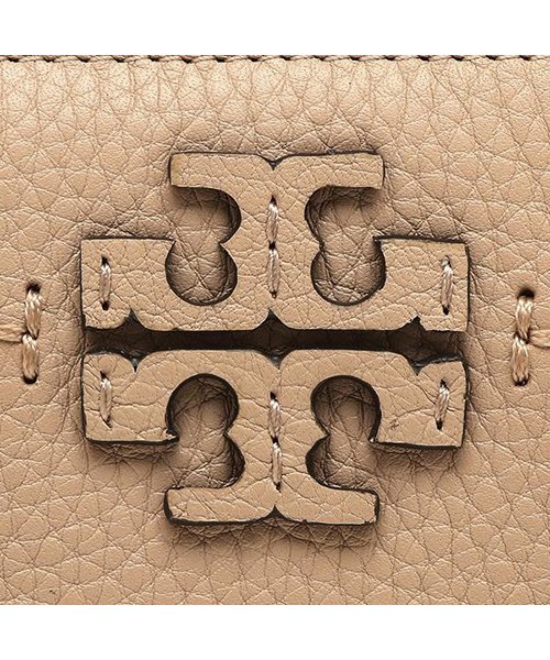 TORY BURCH(トリーバーチ)/ TORY BURCH 45246 288 McGRAW MINI FOLDABLE WALLET レディース 二つ折り財布 無地 DEVON SAND/img05