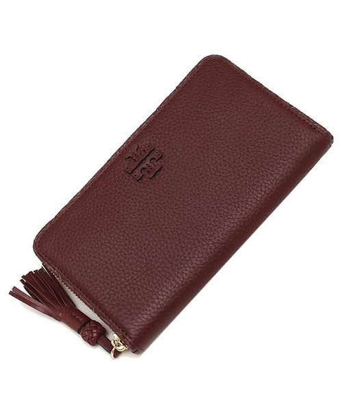 TORY BURCH(トリーバーチ)/TORY BURCH 52721 609 TAYLOR ZIP CONTINENTAL WALLET レディース 長財布 無地 IMPERIAL GARNET/img03