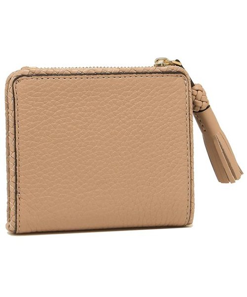 TORY BURCH(トリーバーチ)/TORY BURCH 52722 288 TAYLOR MINI WALLET レディース 二つ折り財布 無地 DEVON SAND/img02