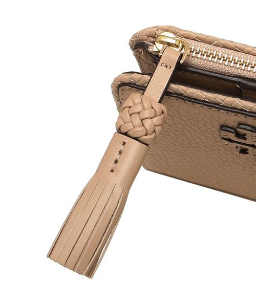 TORY BURCH(トリーバーチ)/TORY BURCH 52722 288 TAYLOR MINI WALLET レディース 二つ折り財布 無地 DEVON SAND/img07