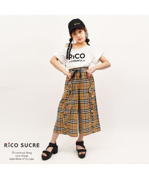 RiCO SUCRE(リコ シュクレ)/『ヒナタ』着用アイテムフリルワイドパンツ/img06
