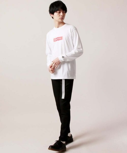 THE CASUAL(ザ　カジュアル)/(カンゴール) KANGOL ボックスロゴ長袖Tシャツカットソー/img05