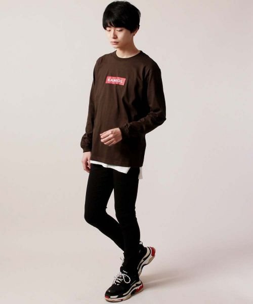 THE CASUAL(ザ　カジュアル)/(カンゴール) KANGOL ボックスロゴ長袖Tシャツカットソー/img08