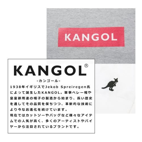 THE CASUAL(ザ　カジュアル)/(カンゴール) KANGOL ボックスロゴ長袖Tシャツカットソー/img11