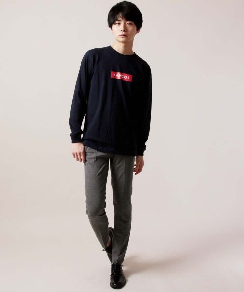 THE CASUAL(ザ　カジュアル)/(カンゴール) KANGOL ボックスロゴ長袖Tシャツカットソー/img19