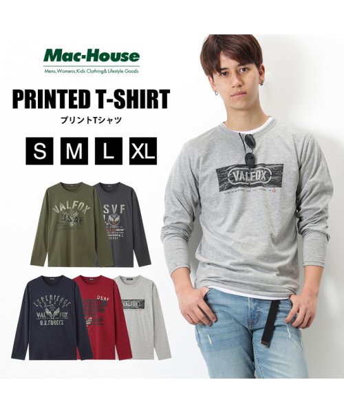 MAC HOUSE(men)(マックハウス（メンズ）)/T－GRAPHICS プリントTシャツ EJ185－MC116/img01