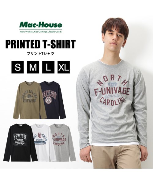 MAC HOUSE(men)(マックハウス（メンズ）)/T－GRAPHICS プリントTシャツ EJ185－MC115/img01