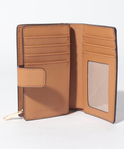 MICHAEL KORS(マイケルコース)/MICHAEL KORS 35F8GTVF2B JET SET TRAVEL BIFOLD ZIP COIN WALLET レディース 二つ折り財布/img03