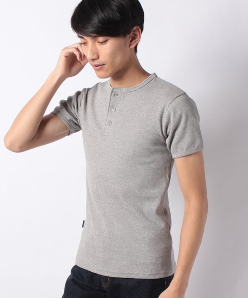 Avirex アビレックス アヴィレックス デイリー テレコ ヘンリーネック 半袖tシャツ マルカワ Marukawa Magaseek