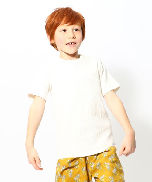 TOMORROWLAND BOYS & GIRLS(TOMORROWLAND BOYS AND GIRLS)/コットンリブ クルーネックTシャツ/img02