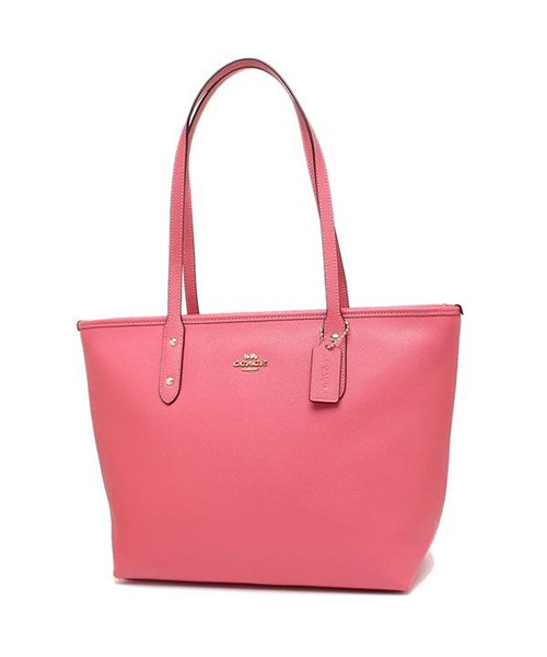 COACH(コーチ)/コーチ バッグ アウトレット COACH F58846 シティ ジップ トート クロスグレイン レザー レディース トートバッグ 無地/img13