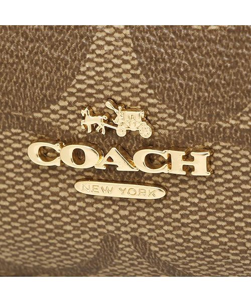 COACH(コーチ)/コーチ 財布 アウトレット COACH F23553 シグネチャー ミディアム コーナー ジップ ウォレット 二つ折り財布/img34