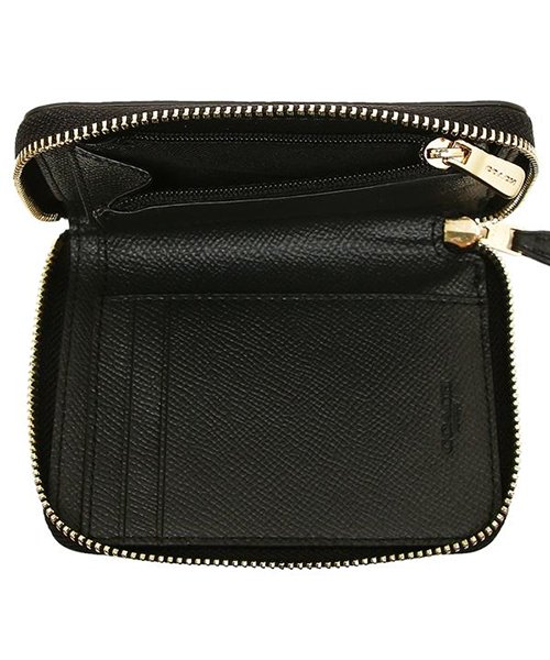 COACH(コーチ)/コーチ 財布 アウトレット COACH F24808 スモール ジップ　アラウンド ウォレット レディース 二つ折り財布 無地/img01