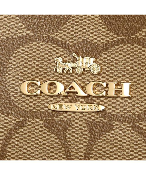 COACH(コーチ)/コーチ バッグ アウトレット COACH F29208 ジップ トップ トート シグネチャー キャンバス レディース トートバッグ/img15