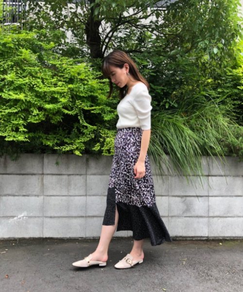 セール レオパードスカート ローズバッド Rose Bud Magaseek