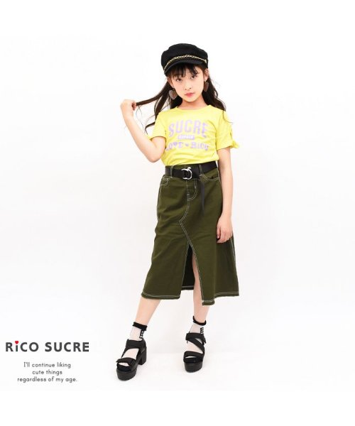 RiCO SUCRE(リコ シュクレ)/袖穴あきTシャツ/img12