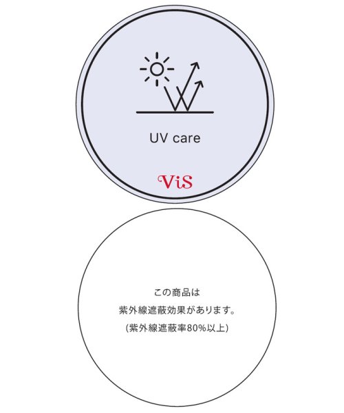 VIS(ビス)/【UV CARE】【前後2WAY】パール釦カシュクールプルオーバー/img01
