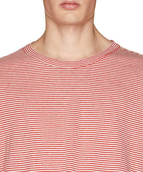 BENETTON (mens)(ベネトン（メンズ）)/リネン混ボーダー半袖Tシャツ・カットソー/img08